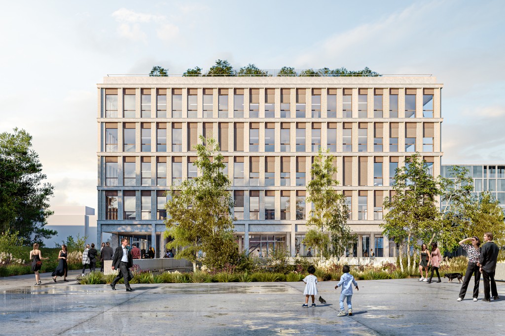 Offices and laboratories complex, Paris-Saclay campus laboratoires-saclay-gif-chapeau