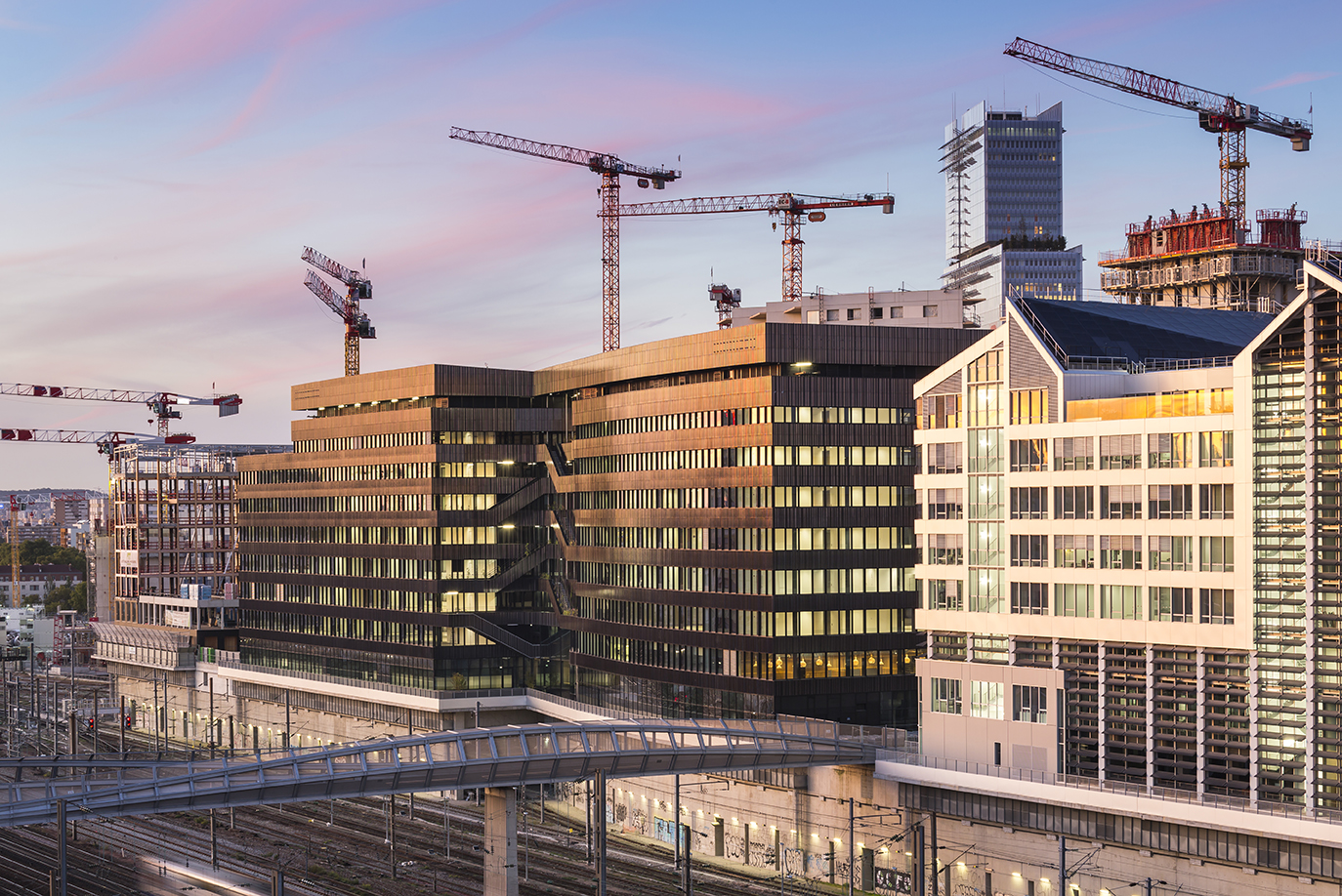 Offices along the railways, Clichy-Batignolles district bureaux-clichy-batignolles-17