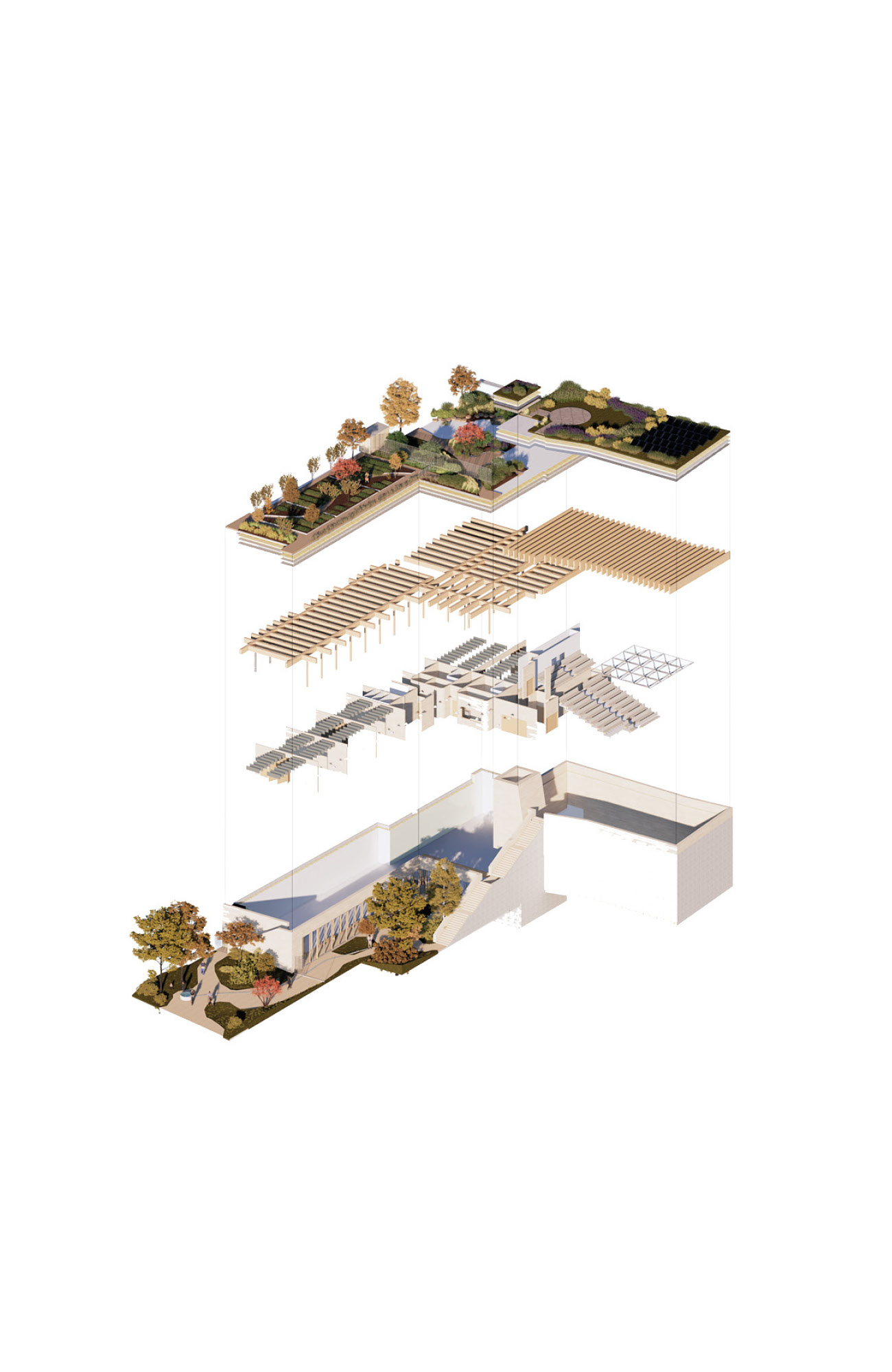 Construction of a cultural centre, rue des Rigoles construction-equipement-culturel-rue-rigoles-paris-303