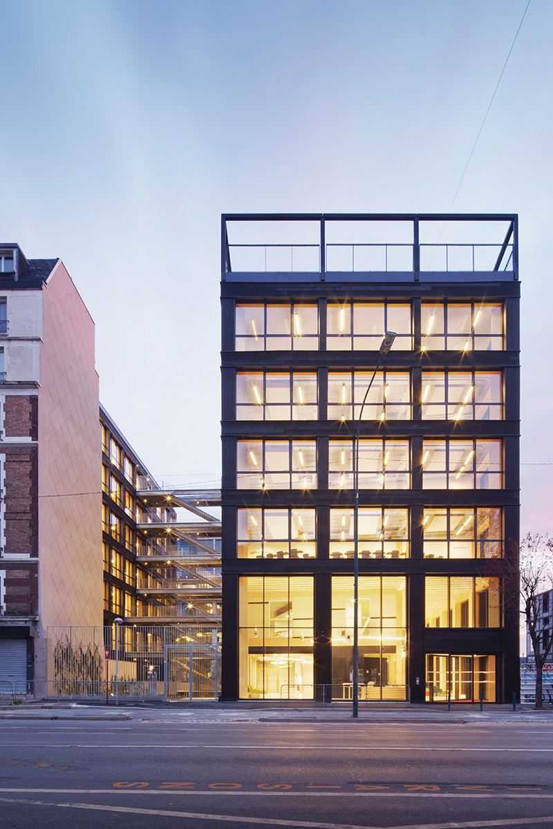 Management school in structural wood ecole-management-pantin-vignette