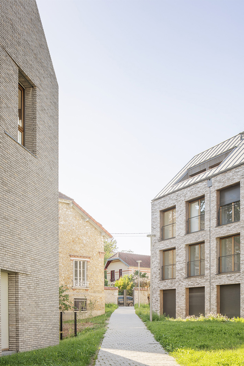 Housing in the park of the La Bruyère estate versailles-bruyere-6b