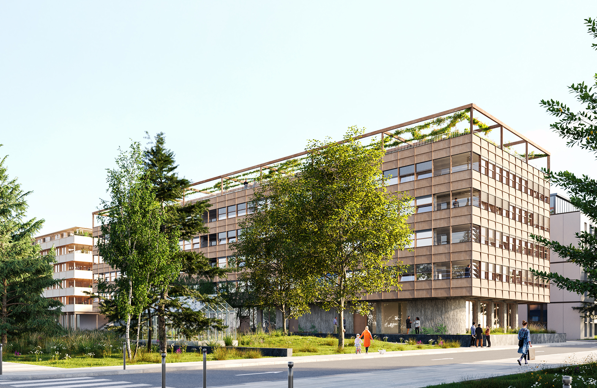 Refurbishment and construction of a new building, Saint-Serge district rehabilitation-construction-saint-serge-angers-05