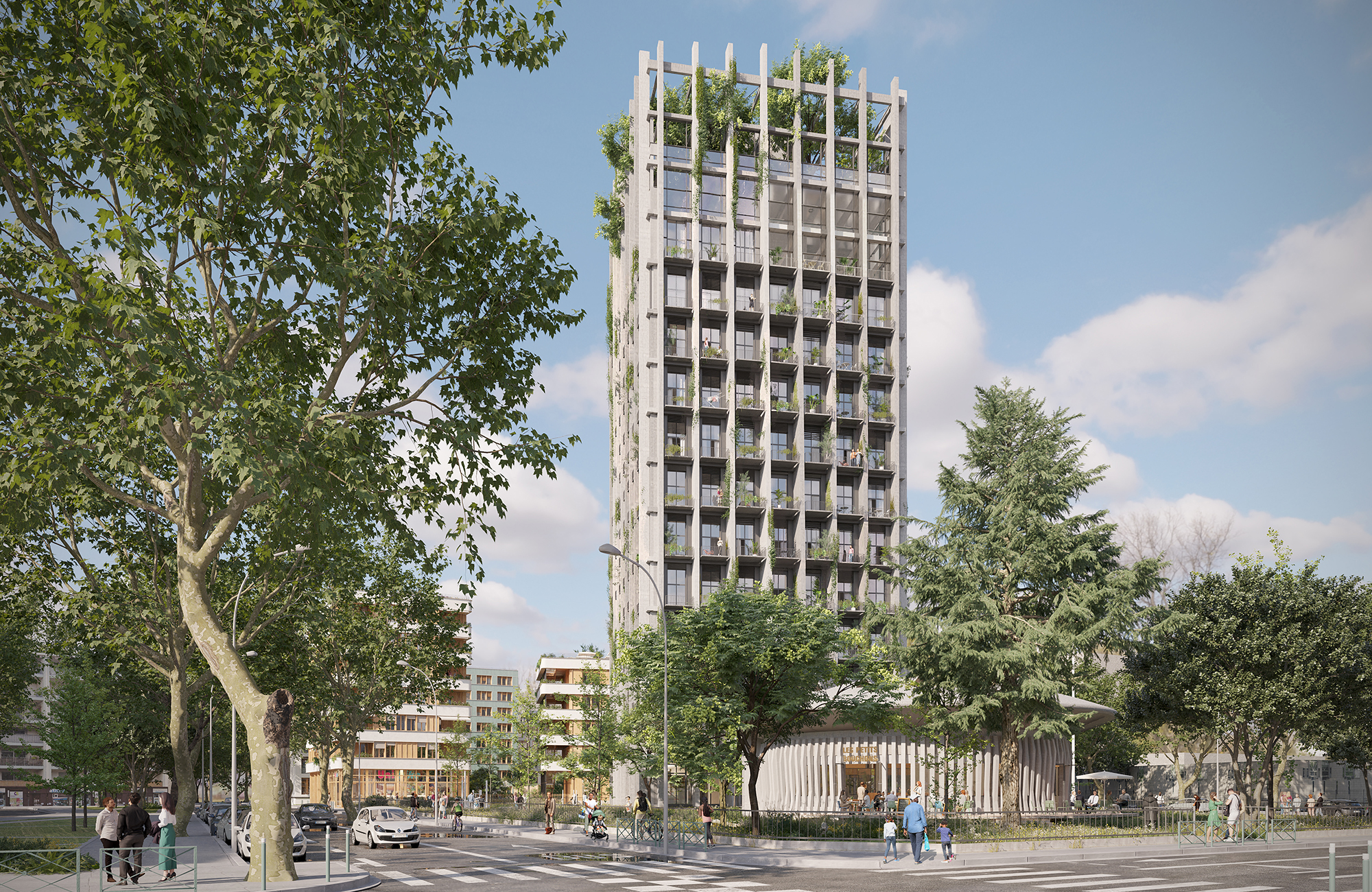 Transformation de la tour Guillot-Bourdeix, Nouvelle AOM transformation-tour-circ-lyon-08