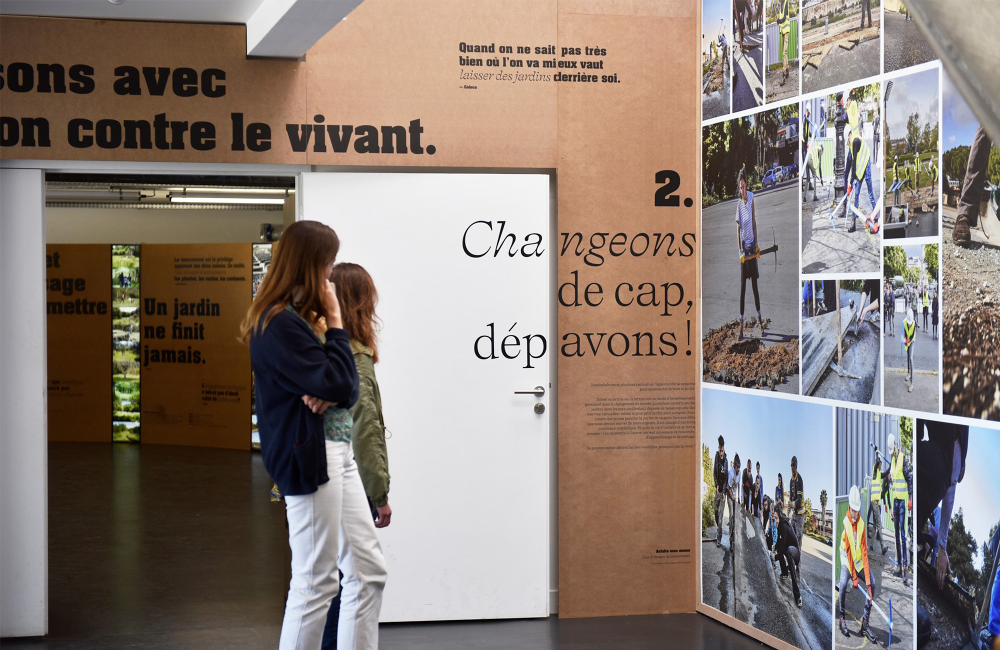 Contribution à l'exposition