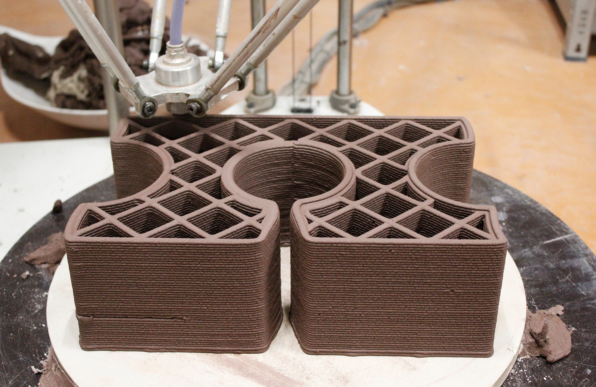 I.S.A., 3D printed clay bricks for living walls isa-briques-terre-cuite-imprimees-3d-parois-vivantes-05