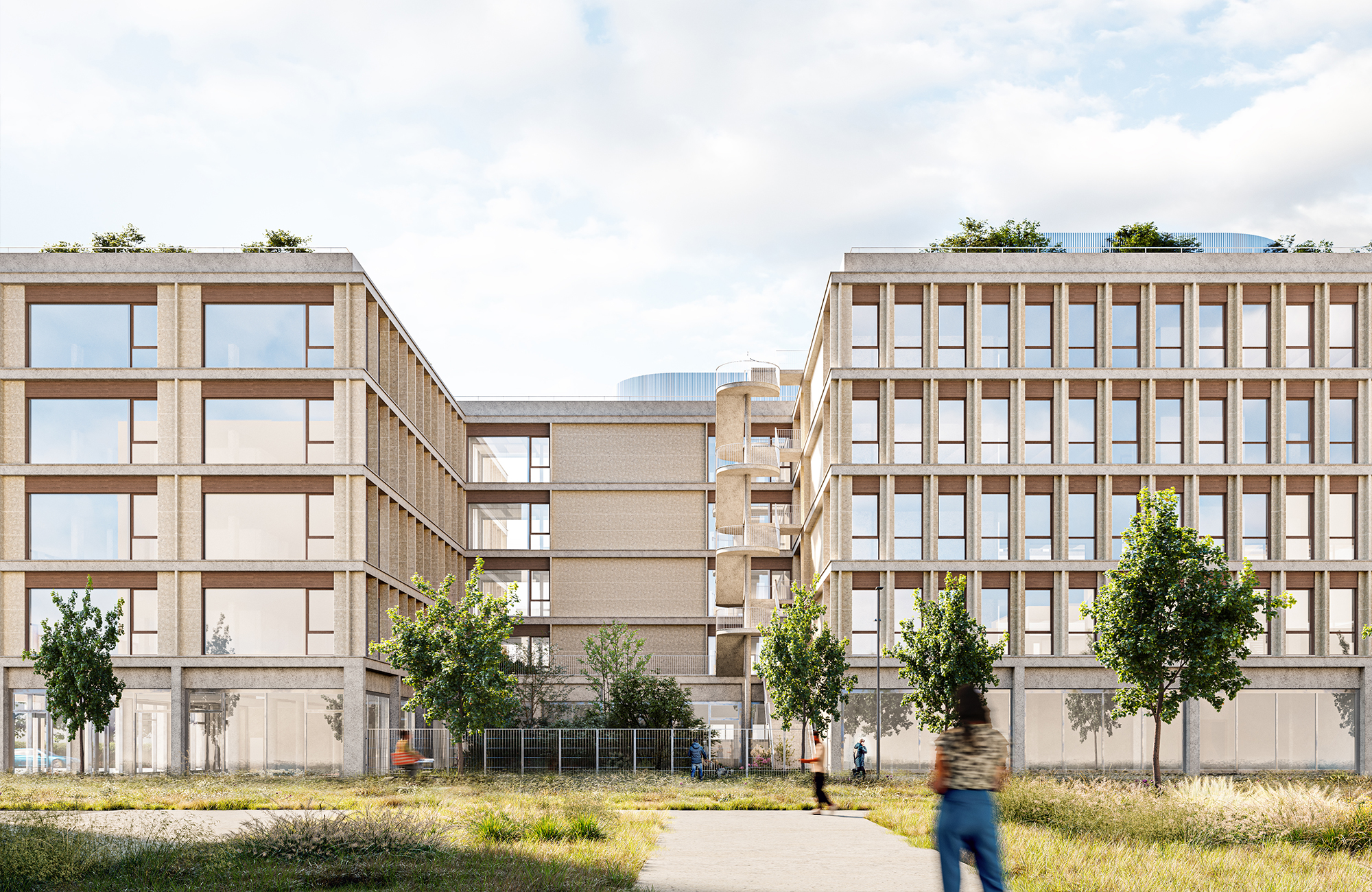 Offices and laboratories complex, Paris-Saclay campus laboratoires-saclay-gif-04