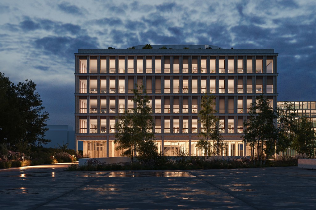 Offices and laboratories complex, Paris-Saclay campus laboratoires-saclay-gif-chapeau3