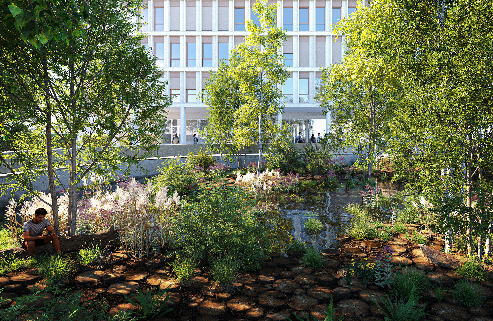 Offices and laboratories complex, Paris-Saclay campus laboratoires-saclay-gif-00