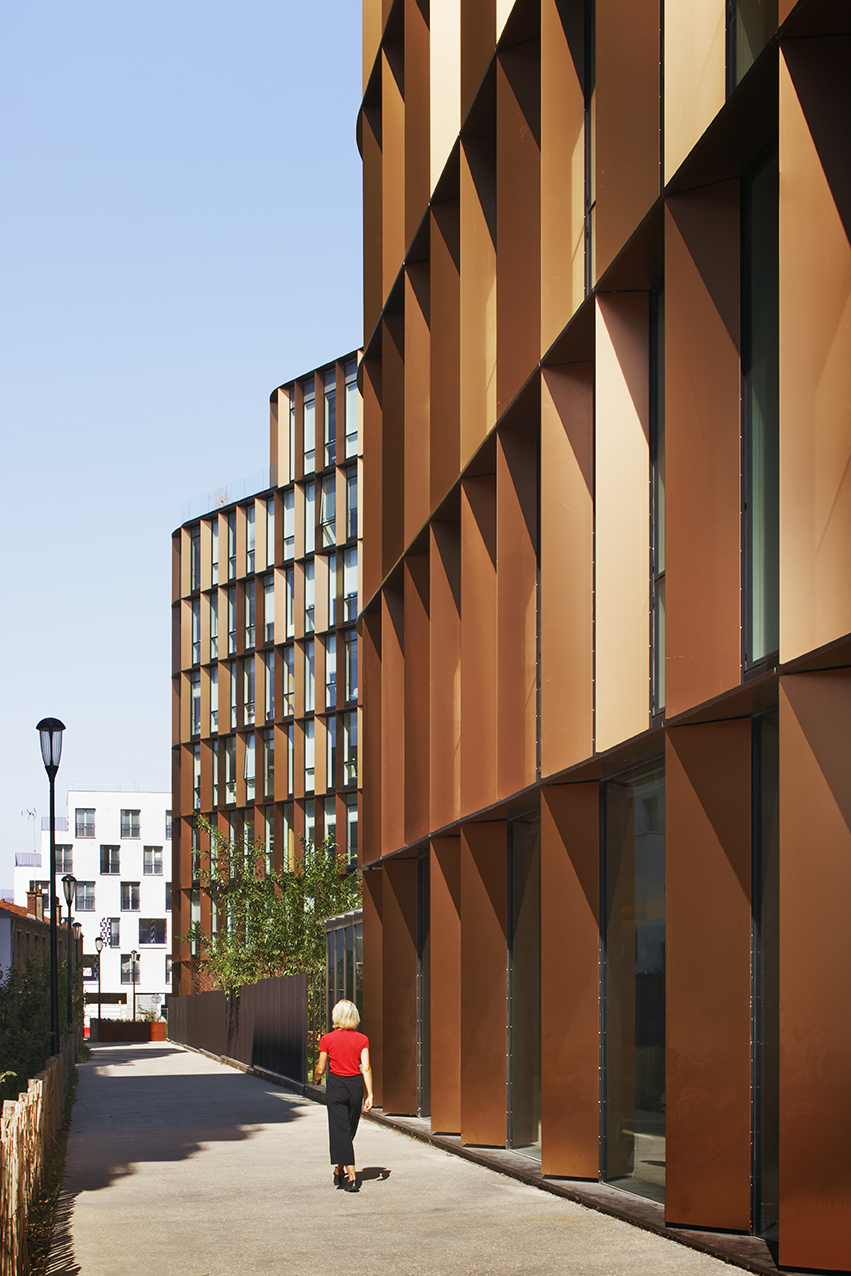 Offices in structural wood, Montjoie district bureaux-montjoie-saint-denis-13