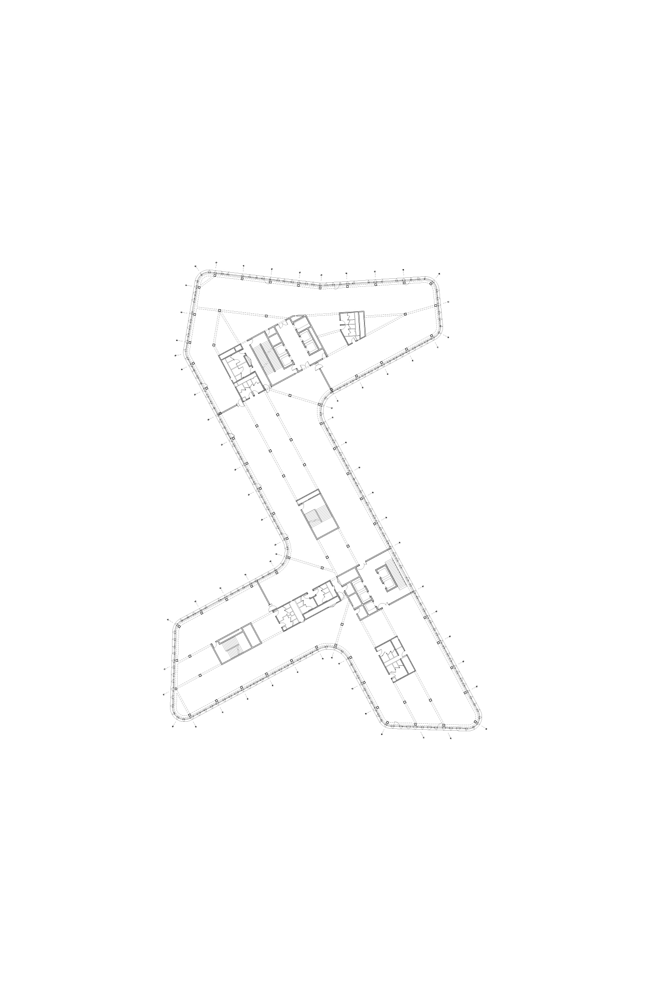 Offices in structural wood, Montjoie district bureaux-montjoie-saint-denis-31