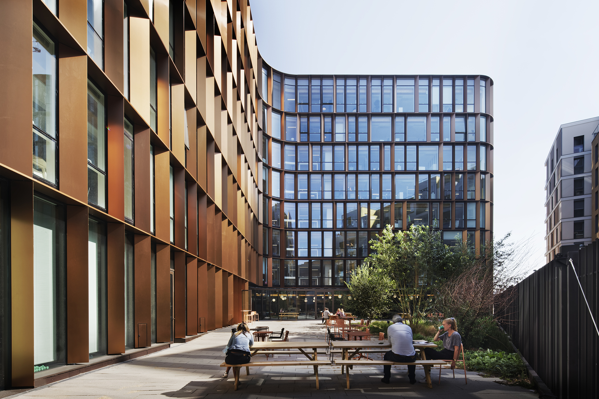 Offices in structural wood, Montjoie district bureaux-montjoie-saint-denis-14