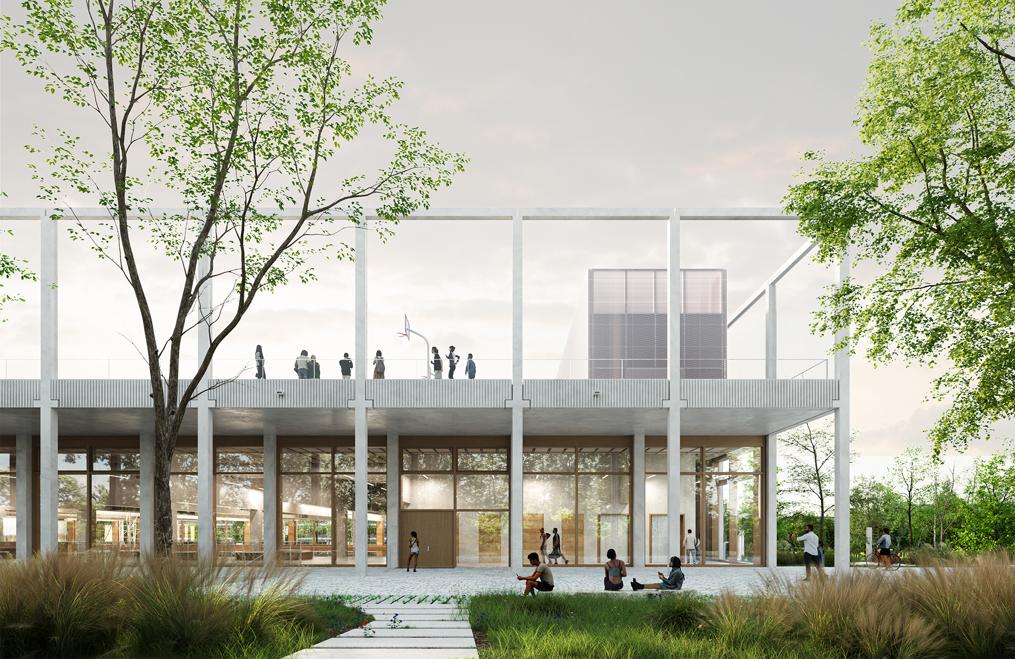 Reconstruction du collège-lycée Bockmühle college-lycee-bockmuhle-essen-20