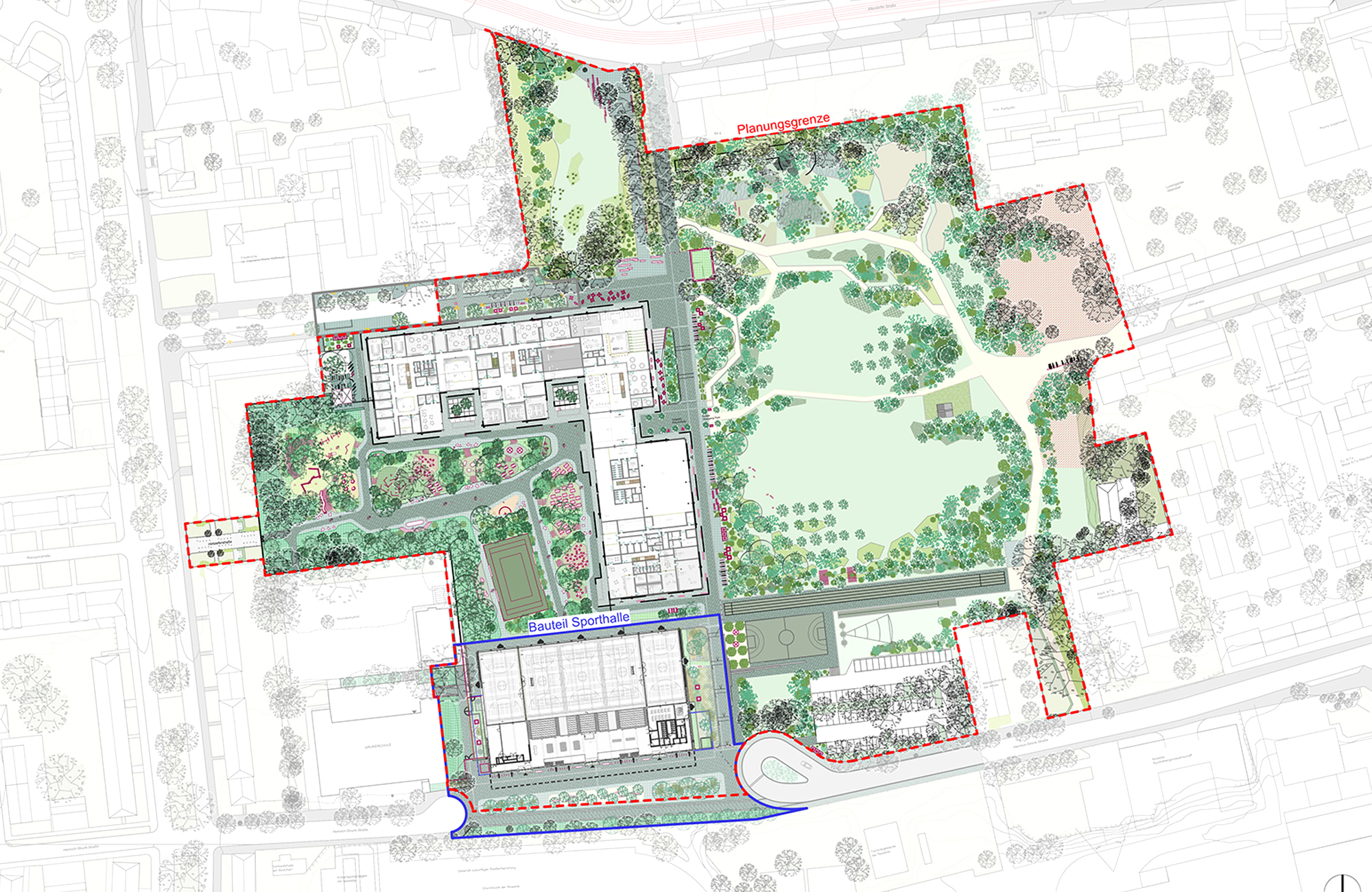 Reconstruction du collège-lycée Bockmühle college-lycee-bockmuhle-essen-17