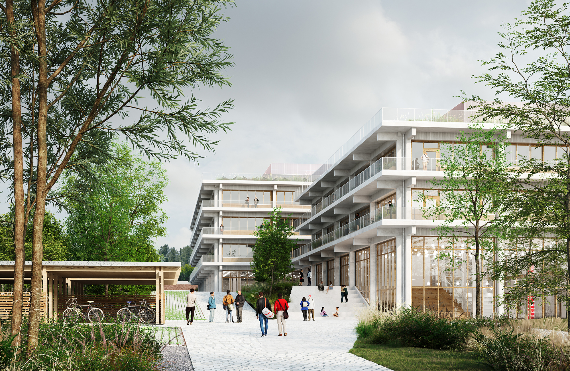 Reconstruction du collège-lycée Bockmühle college-lycee-bockmuhle-essen-21