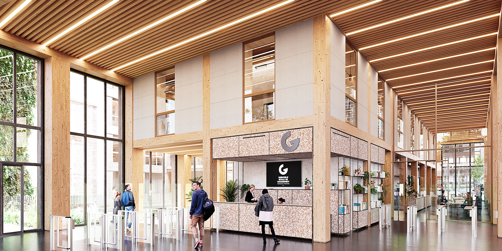 Ecole de Management en structure bois ecole-management-pantin-10