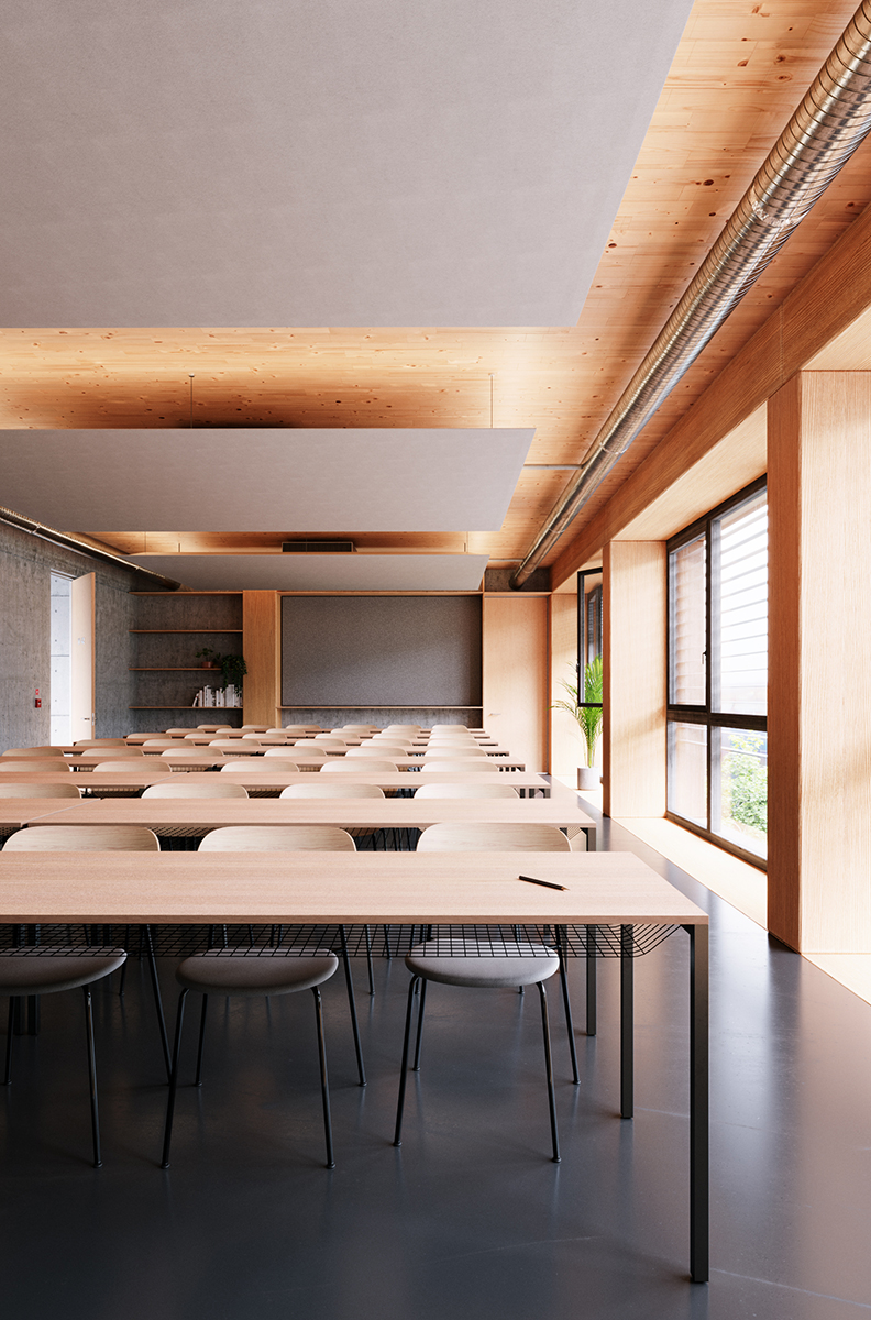 Ecole de Management en structure bois ecole-management-pantin-09