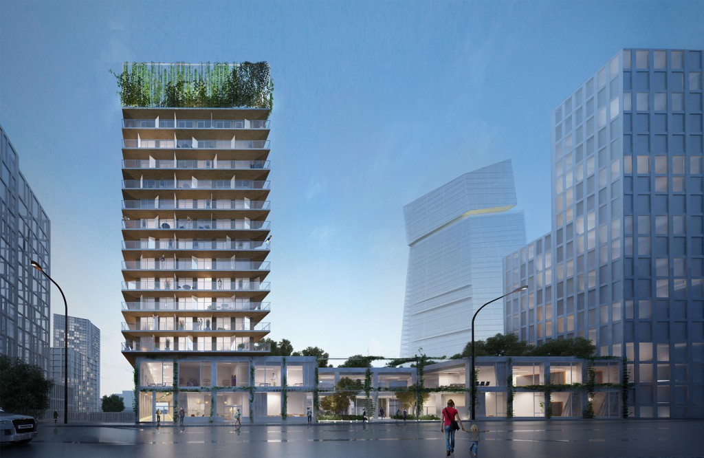 Mixed-use complex, Rive Gauche district ensemble-mixte-quartier-rive-gauche