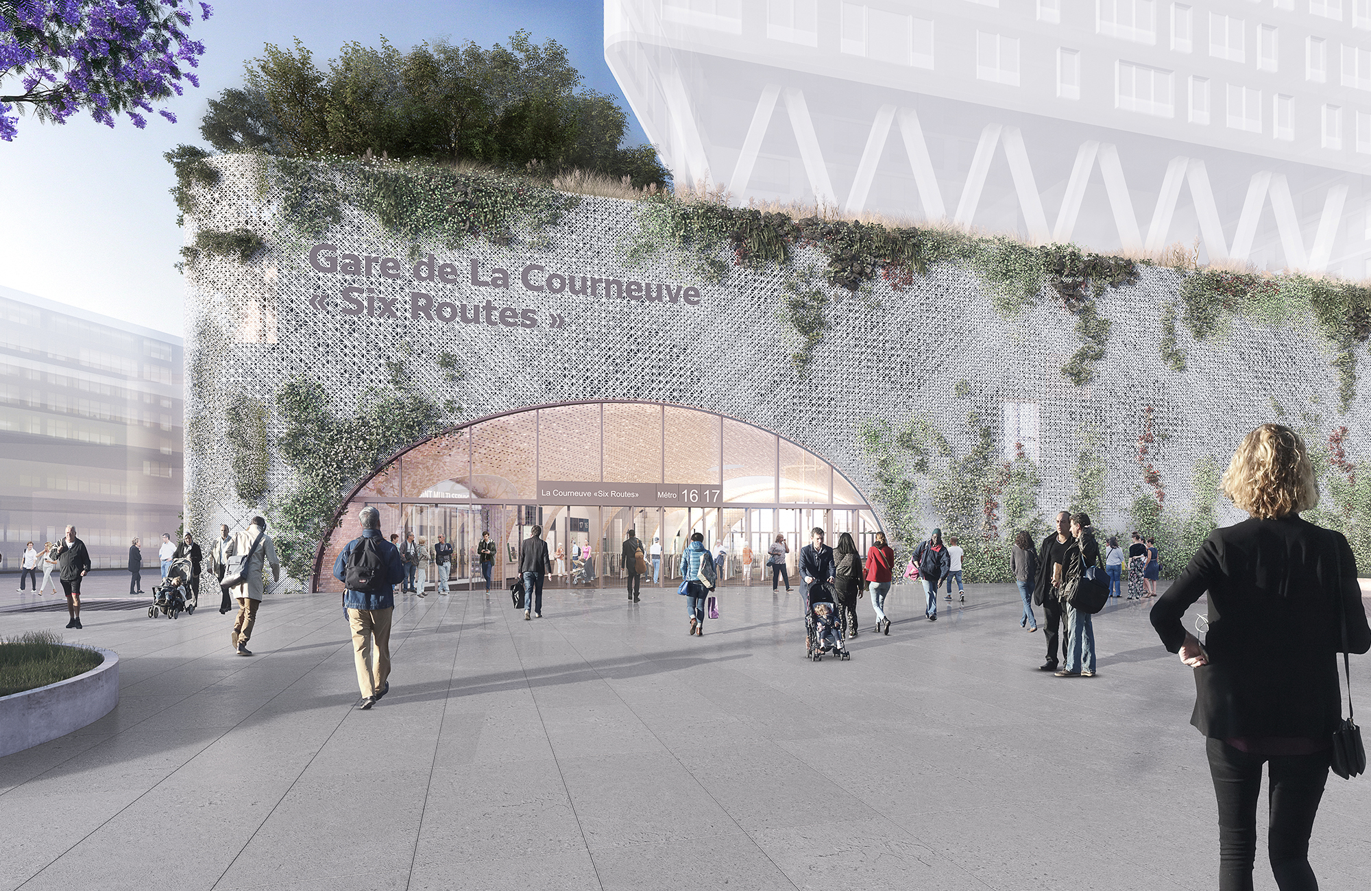 La Courneuve-Six-Routes station gare-la-courneuve-six-routes-04