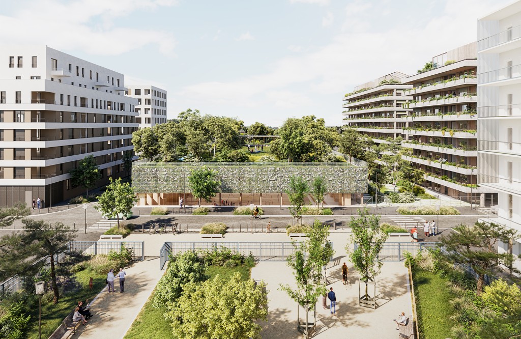 Forest block, quartier de la Soie ilot-foret-quartier-soie-villeurbanne