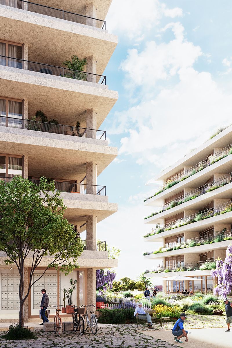 Logements et activités quartier Carnolès logements-carnoles-roquebrune-09