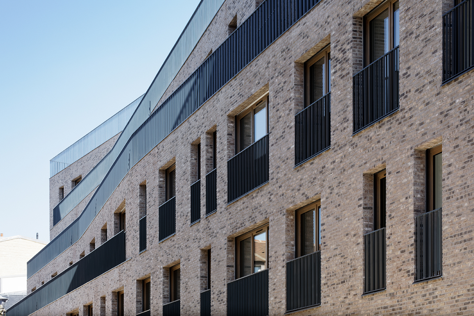 Housing and shops, rue Gabriel Péri logements-commerces-gabriel-peri-01