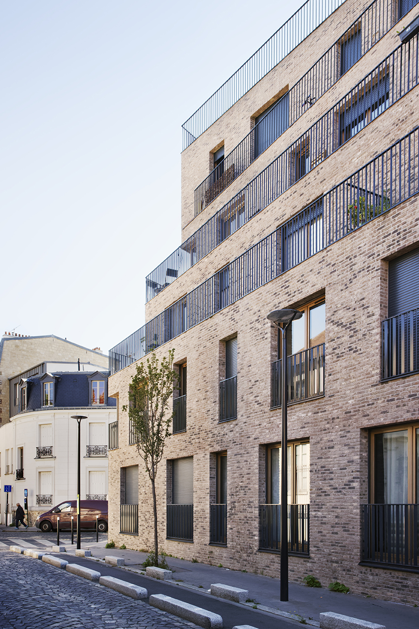 Housing and shops, rue Gabriel Péri logements-commerces-gabriel-peri-07