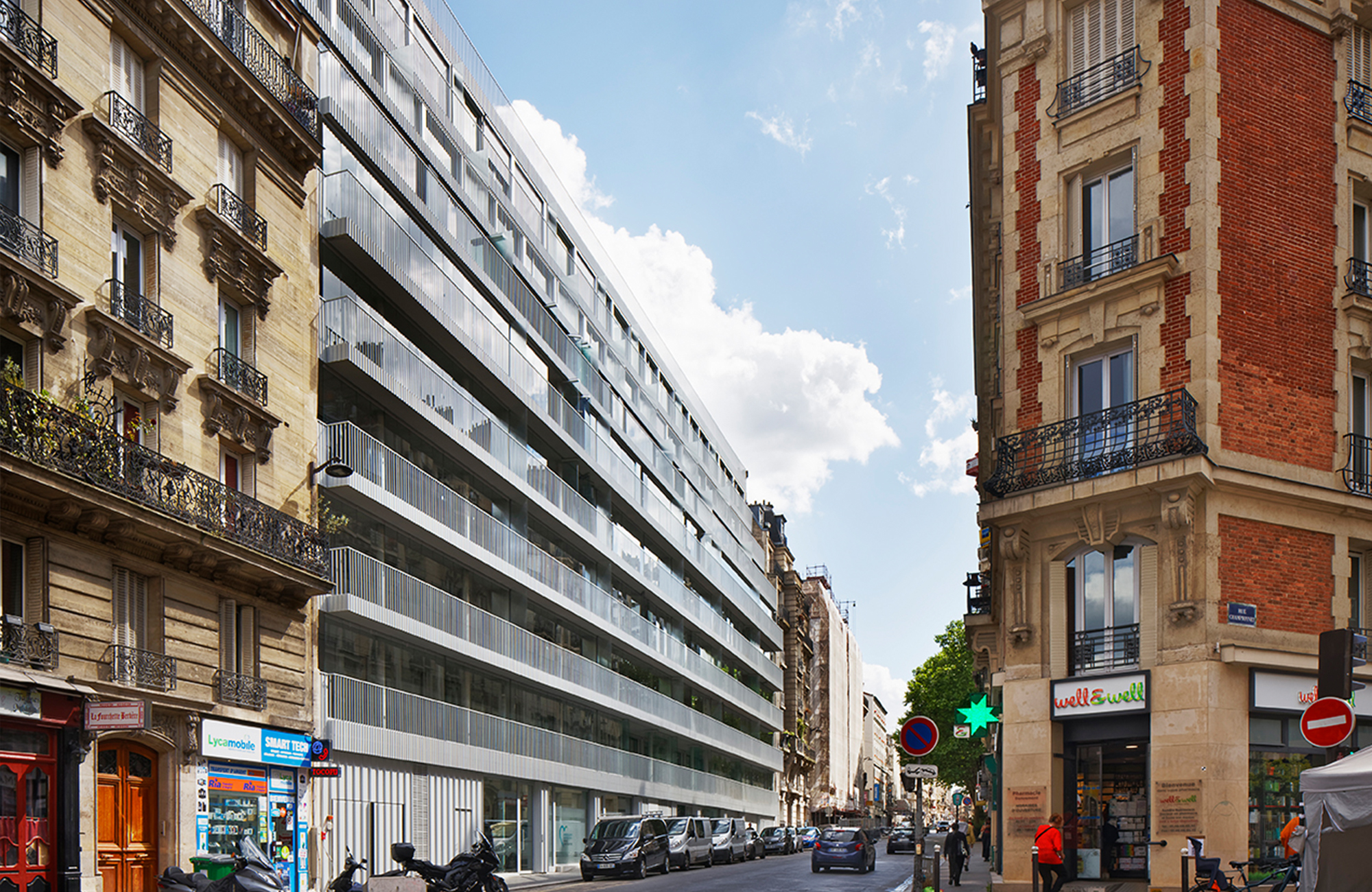 Collective housing in rue Damrémont logements-rue-damremont-201