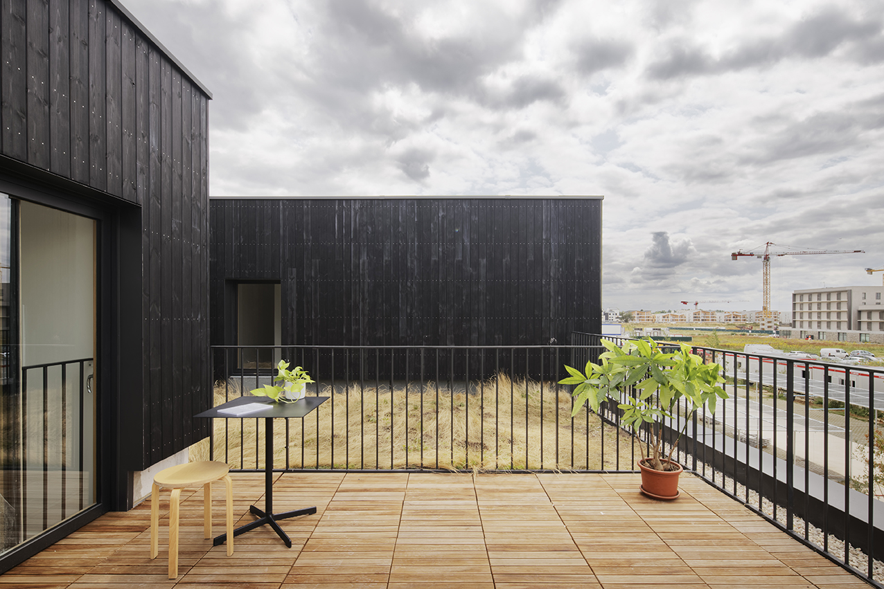 Social housing units, commercial premises, Sycomore district logements-quartier-sycomore-bussy-saint-georges-05