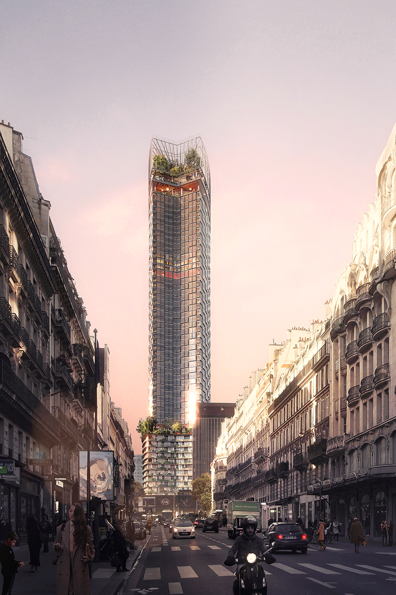 Metamorphosis of the Montparnasse Tower, ChartierDalix