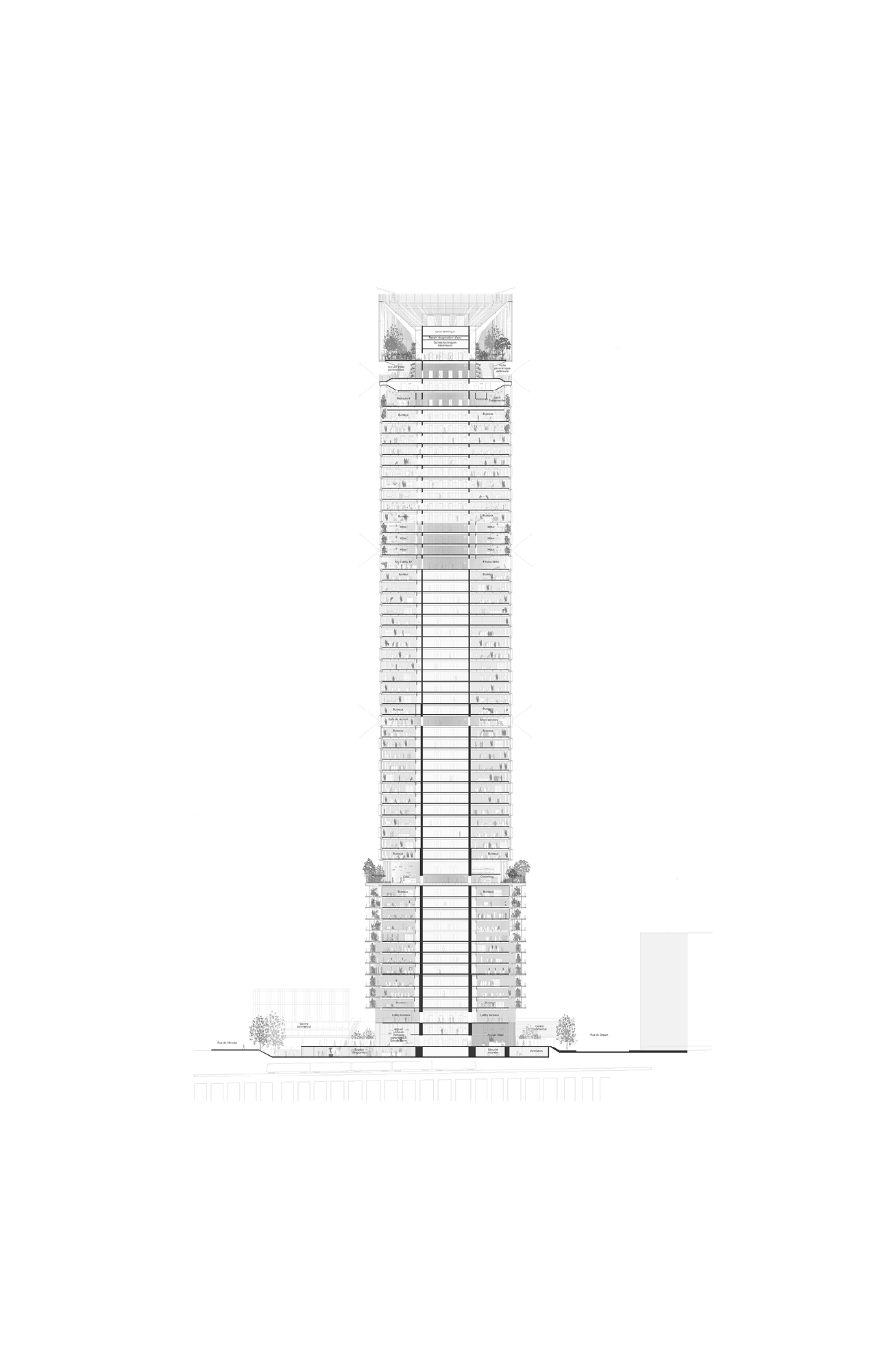 Metamorphosis of the Montparnasse Tower metamorphose-tour-montparnasse-43