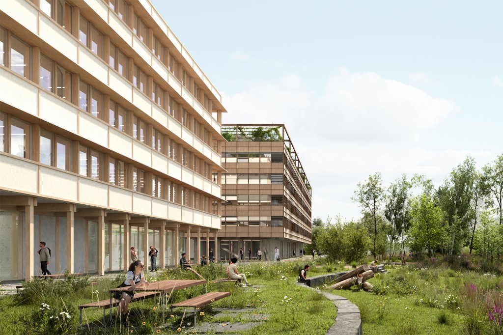 Refurbishment and construction of a new building, Saint-Serge district rehabilitation-construction-saint-serge-angers-chapeau